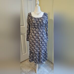 Floral Long Sleeve Dress